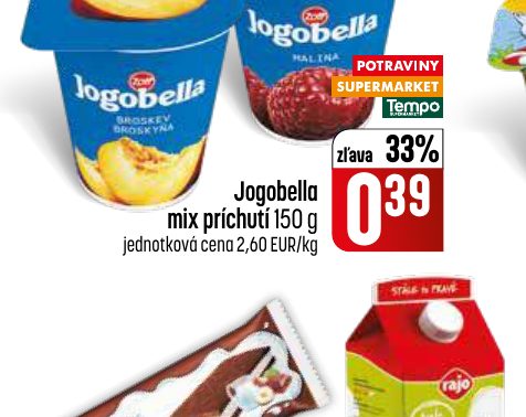 Jogobella mix príchutí 150 g