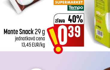Monte Snack 29 g