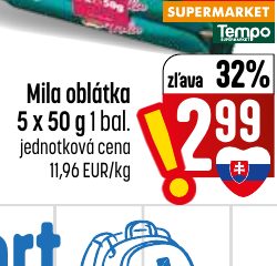 Mila oblátka 5 x 50 g 1 bal.