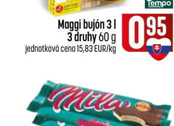 Maggi bujón 3 l 3 druhy 60 g