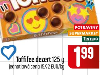 Toffifee dezert 125 g