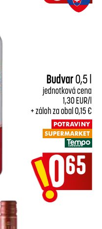 Budvar 0,5 l