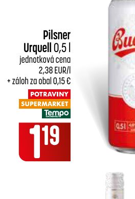 Pilsner Urquell 0,5 l