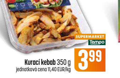 Kurací kebab 350 g