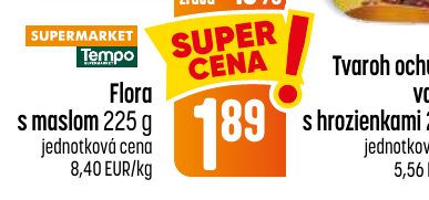 Flora s maslom 225 g