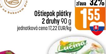 Oštiepok plátky 2 druhy 90 g