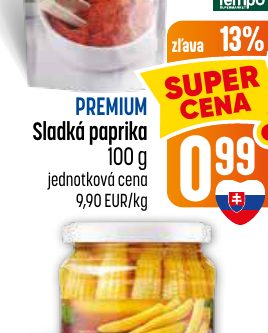 PREMIUM Sladká paprika 100 g