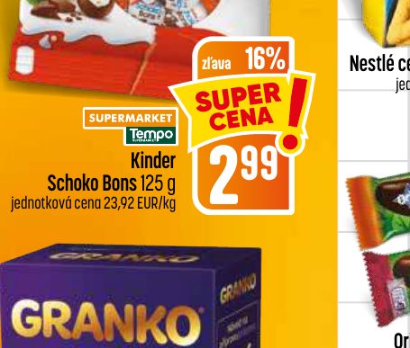 Kinder Schoko Bons 125 g
