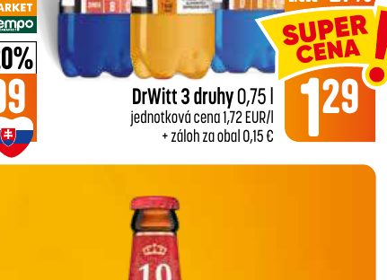 DrWitt 3 druhy 0,75 l