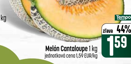 Melón Cantaloupe 1 kg