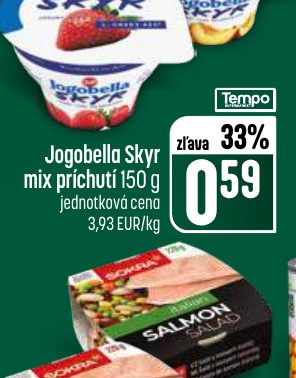 Jogobella Skyr mix príchutí 150 g