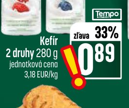 Kefír 2 druhy 280 g