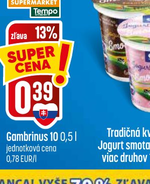 Gambrinus 10 0,5 l