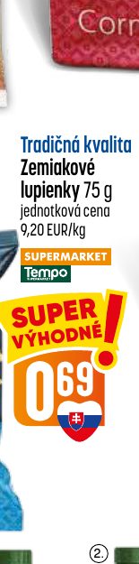 Tradičná kvalita Zemiakové lupienky 75 g
