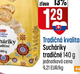 Tradičná kvalita Sucháriky tradičné 140 g