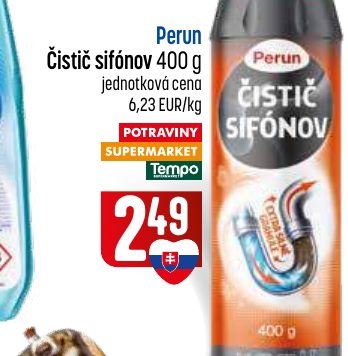 Perun Čistič sifónov 400 g