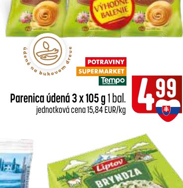 Parenica údená 3 x 105 g 1 bal.