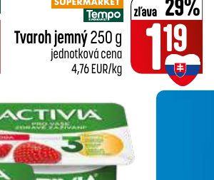 Tvaroh jemný 250 g