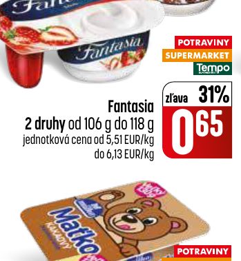 Fantasia 2 druhy od 106 g do 118 g