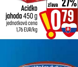 Acidko jahoda 450 g