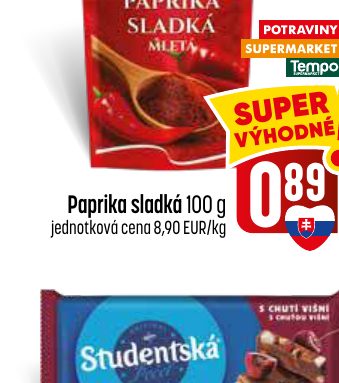 Paprika sladká 100 g