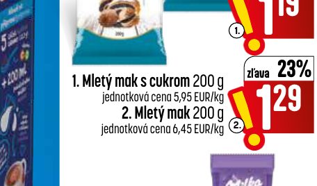 2. Mletý mak 200 g