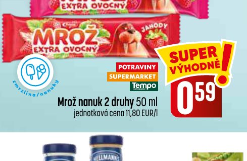 Mrož nanuk 2 druhy 50 ml