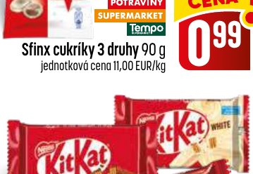 Sfinx cukríky 3 druhy 90 g