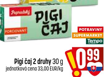 Pigi čaj 2 druhy 30 g