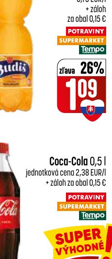 Coca-Cola 0,5 l
