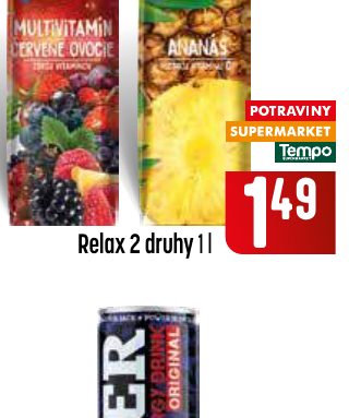Relax 2 druhy 1 l