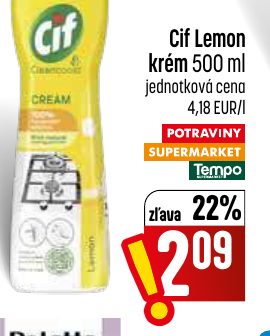 Cif Lemon krém 500 ml