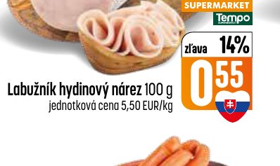 Labužník hydinový nárez 100 g