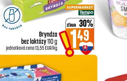 Bryndza bez laktózy 110 g