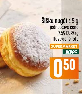 Šiška nugát 65 g