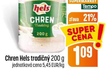 Chren Hels tradičný 200 g