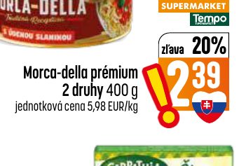 Morca-della prémium 2 druhy 400 g