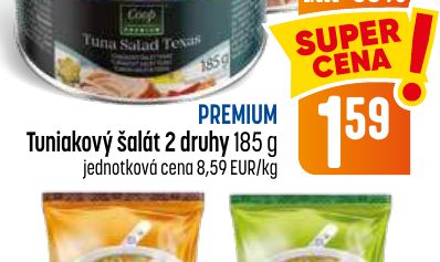 PREMIUM Tuniakový šalát 2 druhy 185 g
