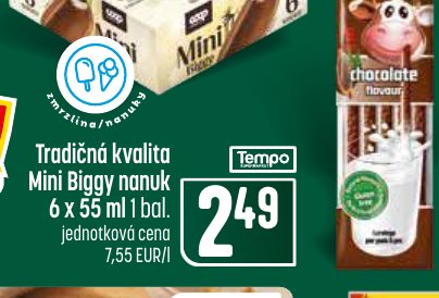 Tradičná kvalita Mini Biggy nanuk 6 x 55 ml 1 bal.