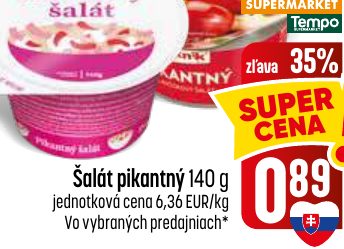 Šalát pikantný 140 g