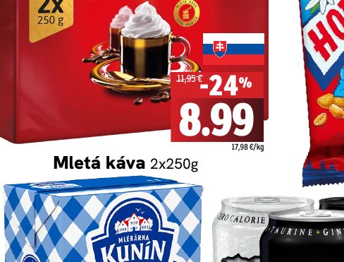 Mletá káva 2x250g
