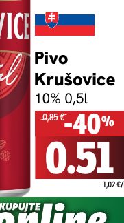 Pivo Krušovice