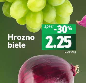 Hrozno biele