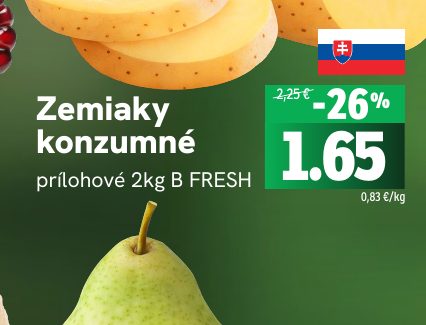 Zemiaky konzumné