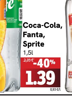 Coca-Cola, Fanta, Sprite