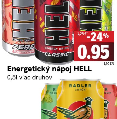 Energetický nápoj HELL