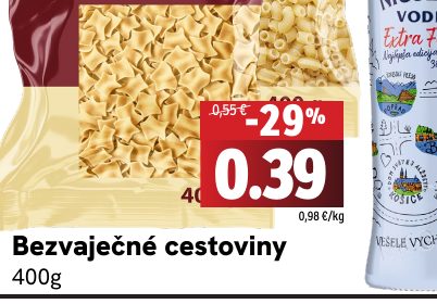 Bezvaječné cestoviny