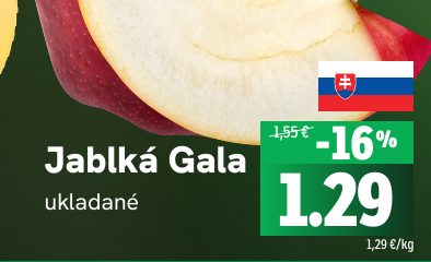 Jablká Gala