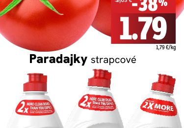 Paradajky strapcové