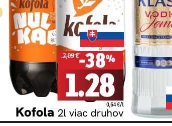 Kofola 2l viac druhov
